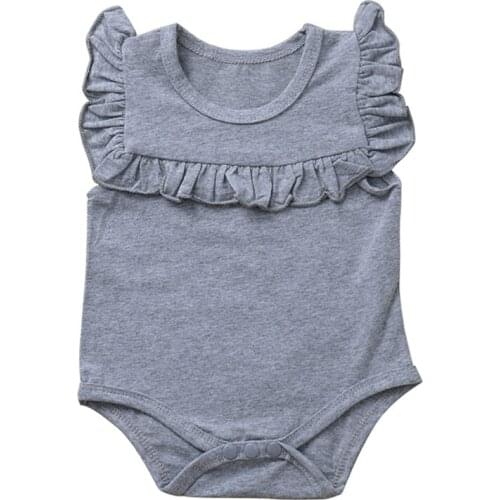 Newborn 2021 Baby Girl Romper Clothes Infant Short Sleeve Romper Girls Jumpsuit Bodysuit Outfit Newborn Baby