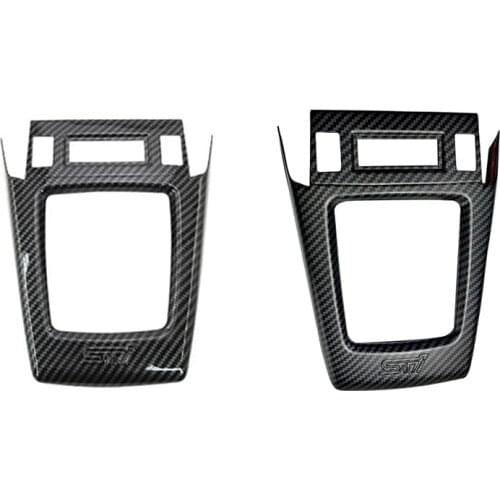 For Subaru Forester 2013-2018 Gear Shift Knob Panel Cover Trim Decor Frame Sticker Car Accessories