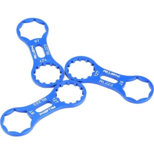 OOTDTY Mountain Bike Front Fork Shoulder Cover Wrench XCM/XCR/XCT/RST Remover Bicycle Fork Repair Tool Cycling Accessories Parts