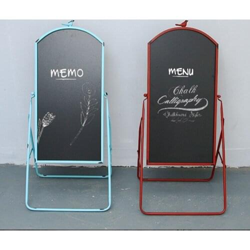 American country iron bird vertical blackboard restaurant coffee shop door message board to promote blackboard crafts