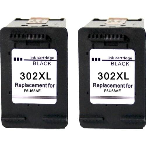 302xl Black Ink Cartridges Compatible with HP DeskJet 1110 2130 3630 ENVY 4520 OfficeJet 3830 4650 5220 5230