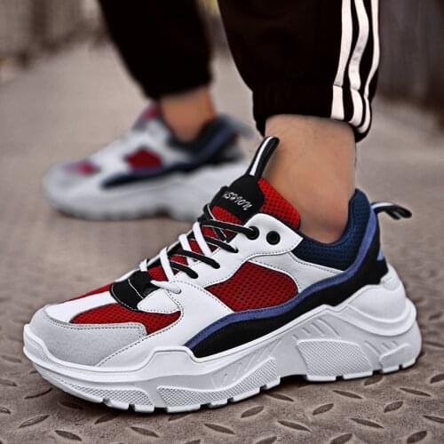 LUONTNOR 2019 New Trend Man Running Shoes Sneakers For Men Brand Comfortable Sports Shoes Male High Quality Jogging Zapatillas