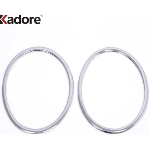 Fit for Nissan juke F15 2010 2011 ABS Chrome Head Light Lamp Cover Front Headlight Cover Trim Cover Car Styling Auto Accessories