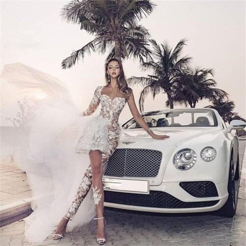 2021 Custom Made New Style Lace Wedding Dresses Mermaid Wedding Dresses Bridal Gowns Lace Wedding Gown