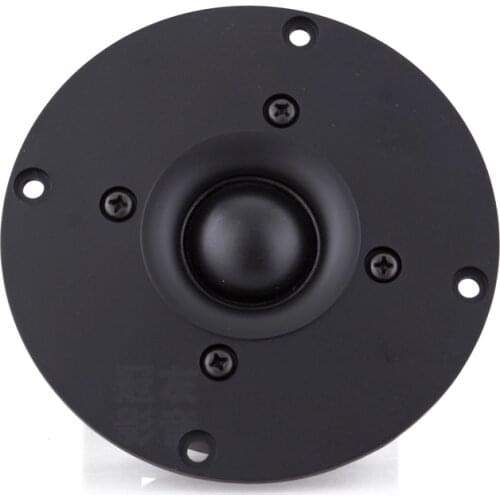 Original 4 Inch Silk Dome Fever Tweeter Ultra-Thin HiFI Speaker DIY Single Magnetic Speaker Unit 60W 8 Ohm QA2100