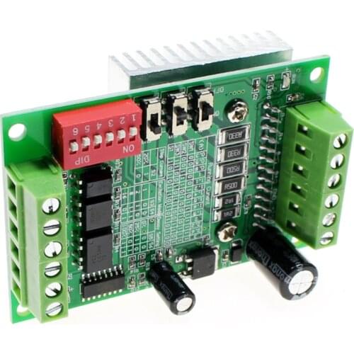 Driver Controller Board 1 Axis TB6560 3A 10V 35V CNC Counter Control Low Voltage Over Heat Current Protection Stepper DC Motor