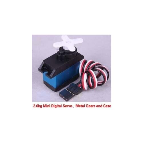Power HD Micro Digital Servo 2.6kg/12.3g HD1581HB W/Metal Gear and Plastic & Aluminum Case for 250 -450 Helicopter
