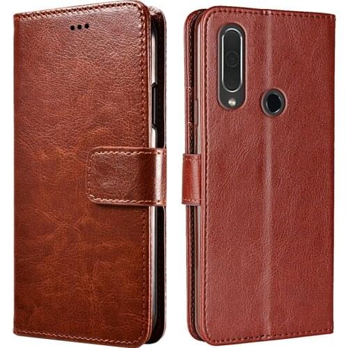 Luxury Soft Pu Leather Business Flip Cover For Meizu M10 M 10 Back Cover Wallet Case For Maisie M10 6.5" Phone Shell Coque Funda