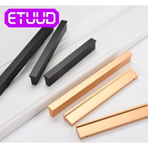 12PC Europe Style Wardrobe Cabinet Handles T/L Bar Aluminum Alloy Kitchen Cupboard Pulls Drawer Knobs Furniture Handle Hardware