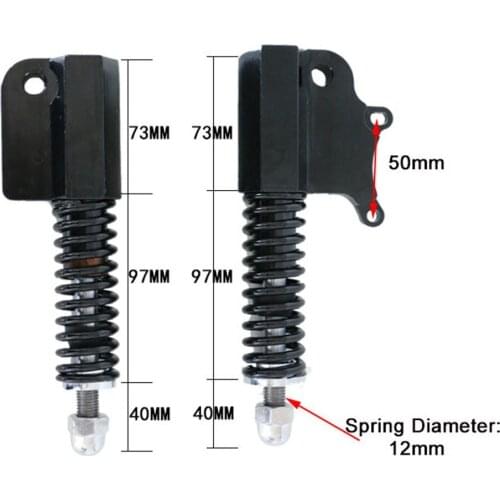 10in Electric Scooter Front Wheel Bold Hydraulic Shock Absorber For Electric Scooter