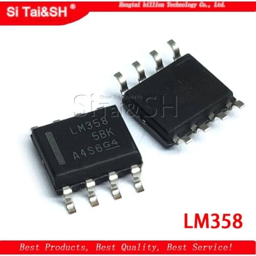 10pcs LM358 LM358DR SOP8 Operational Amplifiers - Op Amps Dual Low new original