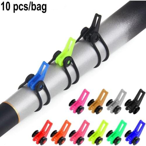 10Pcs/Bag Plastic Fishing Hook Keeper for Fishing Rod Pole Fishing Lures Bait Safety Holder Chub Carp Easy-Fishing Tackle Hooks