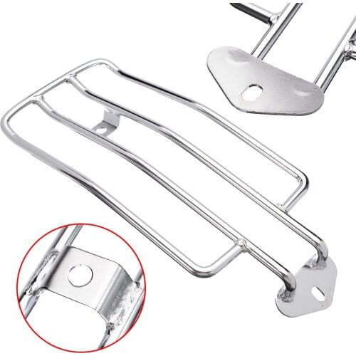 Motorcycle Chrome Solo Seat Rear Fender Luggage Rack Support Shelf for Honda For Yamaha Multiple models Moto Accessories