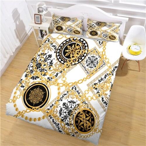 Bracelet Jewelry Modern Duvet Cover Set King Queen Double Full Twin Single Size Bed Linen Set