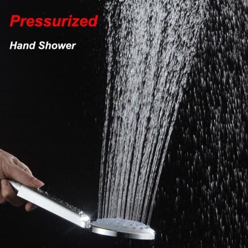 Shower new ABS electroplating monofunctional pressurization shower shower nozzle electricity OEM manufacturers selling