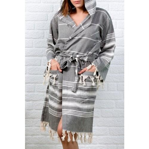 Evimerenk Mr And Mrs Peshtemal Bathrobe