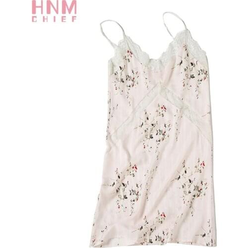 Женские шелковые ночные сорочки HNMCHIEF China At AliExpress