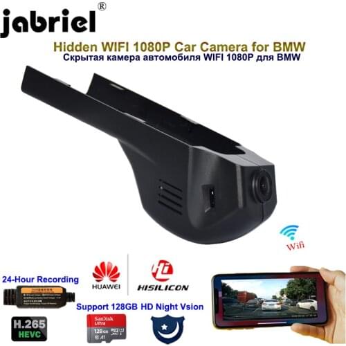 Jabriel 1080P Hidden dash cam car dvr car camera for BMW F20 F22 F30 G20 G30 F10 F48 F39 G01 F25 F15 F16 E90 E46 E60 E84 E83 E71