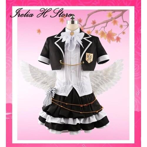 Astolfo FGO cosplay FA Fate/Grand Order Astolfo Idol cosplay costume Astolfo dress skirt vest shirt skirt wings dress female
