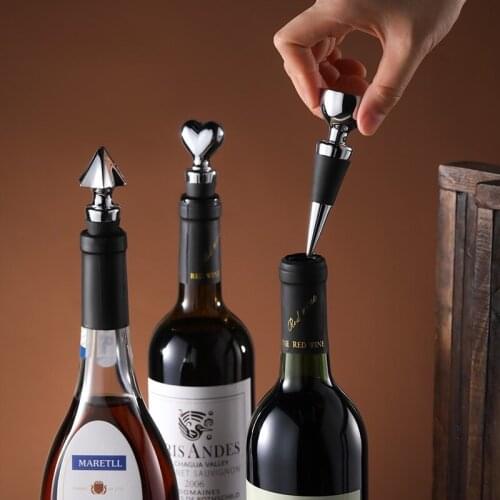 Creative Wine Bottle Stopper Universal Wine Stopper Sealing Bottle Cap Stopper Fresh-keeping Sealing Silicone Stopper Bar Tool