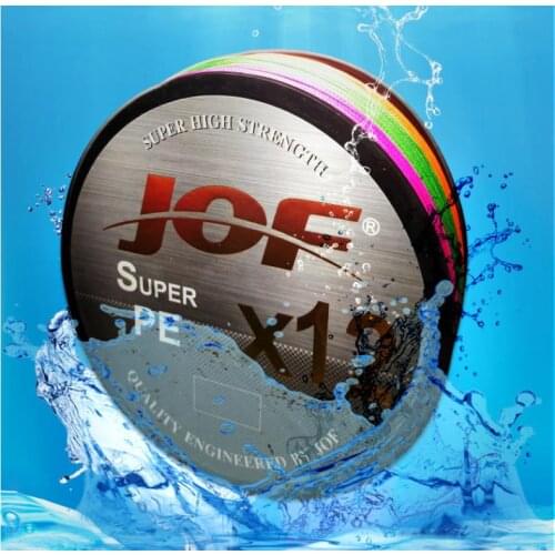 JOF SeaKnight TriPoseidon 100M 300M 500M PE Fishing Line 12 Braided Fishing Line Multifilament Fishing Line Smooth