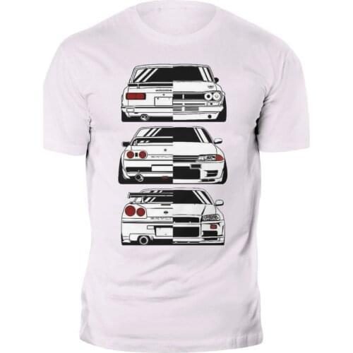 2019 Summer Round Neck MenS T-Shirt Fashion New T-Shirt Japan Car Skyline 2000 R32 R34 Gtr Evolution Jdm Tee Shirts For Men