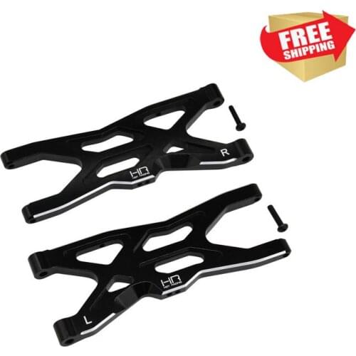 RC radio control car Arrma1:10 4x4 Kraton Outcastrc aluminum Front Lower Suspension Arm Arrma 1/10 4S BLX option upgrade parts