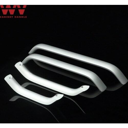 WV Silver Handle Drawer Cabinet Door Wardrobe Handle Space Aluminum Alloy Solid Konb Oxidation Modern Minimalist Small Pulls 233