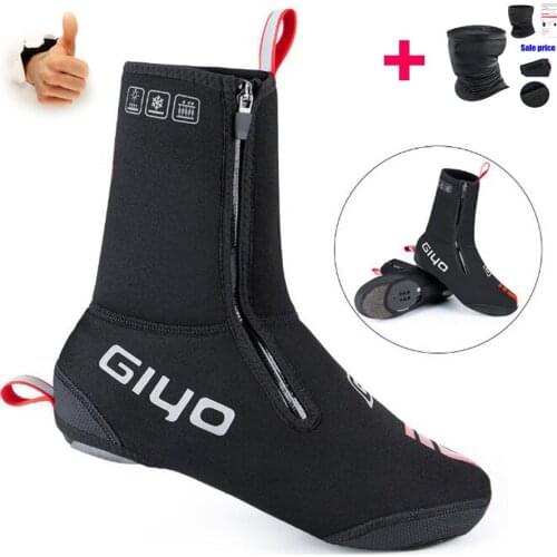 GIYO Cycling Shoe Protector Winter Warm Neoprene Waterproof Toe Mountain Bike Boots