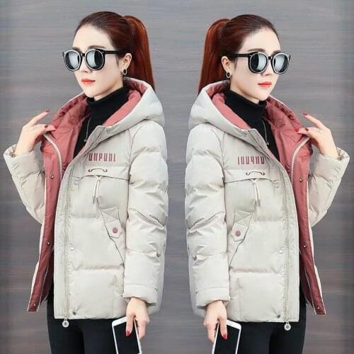 Women Parkas Coat New 2019 Winter Jacket Warm Cotton Padded Jackets Casual Female Hooded Parka Big Size XXXL Outwear R1183