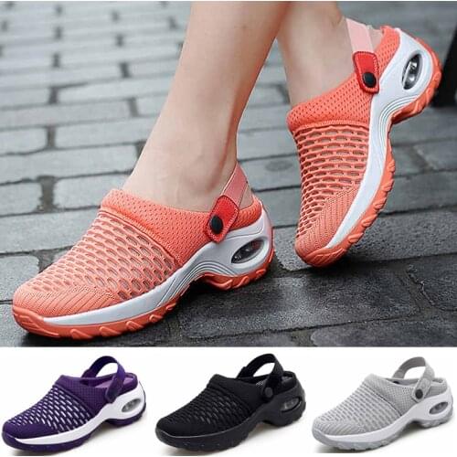 Tennis Shoes For Women Air Cushion 5cm Height-increasing Woman Sneakers Breathable Mesh Female Outdoor Walking Jogging Shoes