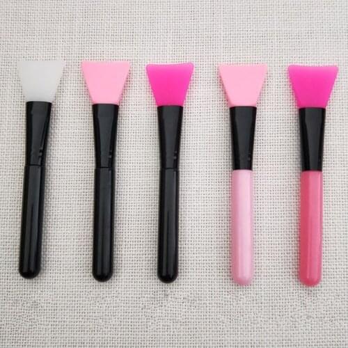 100pcs Silicone Mask Brush DIY Mud Mixing Facial Foundation Skin Care Beauty Makeup Brushes Mask Stirring Brush