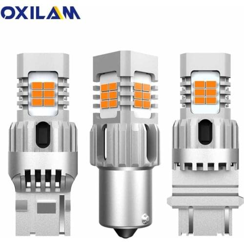 2PCS 7440 W21W T20 Led Bulb Canbus 1156 BA15S 3157 T25 Turn Signal Lamp For VW Passat Golf Bora Santana Polo Touran Tiguan Jetta