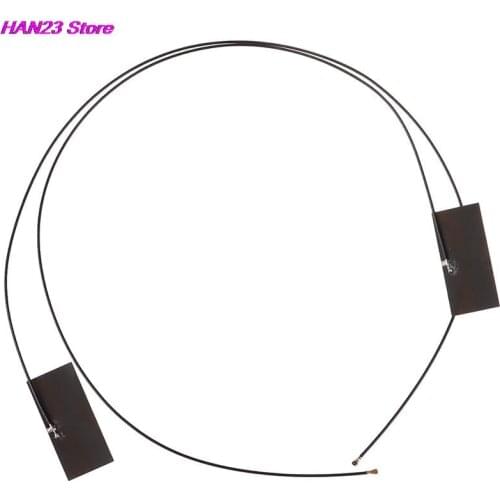 2 Pcs PCI-E Wireless Wifi Mhf4 Laptop Dual Band M.2 Antenna For Ngff Bluetooth