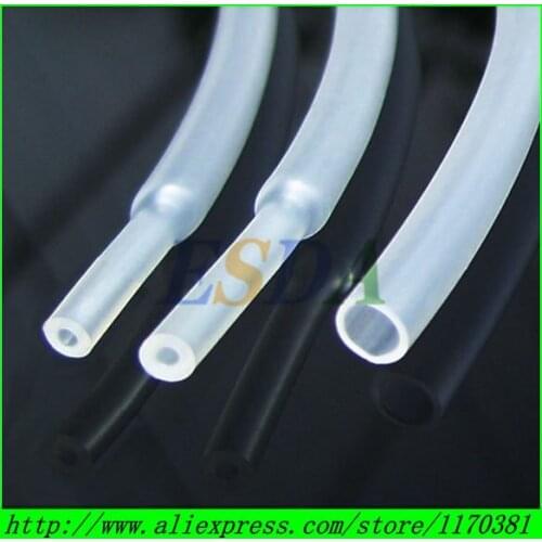 3.2mm (1/8") , transparent Dual Wall & Adhesive Heat Shrink Tubing, 3:1 Shrink Ratio, Sealed & Waterproof, Insulated 5meter/roll