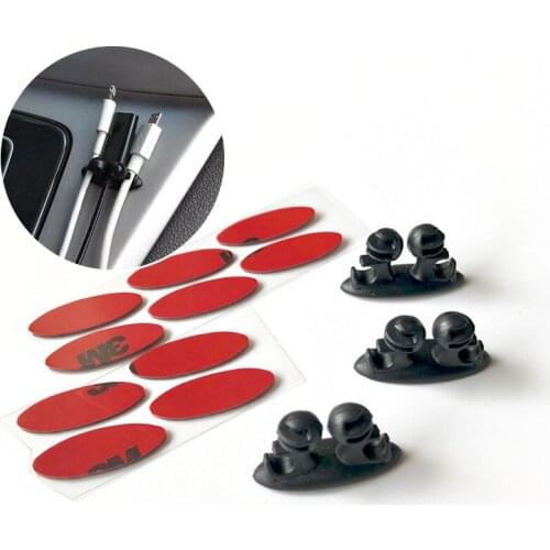 8pcs Car Wire Clip Case For Mitsubishi ASX Outlander Lancer Colt Evolution Pajero Eclipse Grandis FORTIS Zinger Mirage Samurai