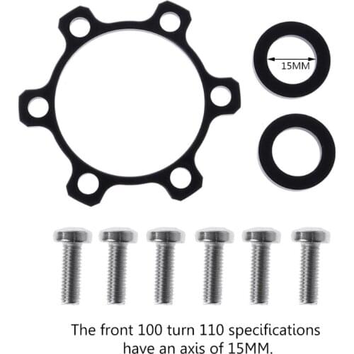 Bicycle Hub Adapter Alloy Front Rear Spacer Conversion 100 to 110mm/142 to 148mm Dropship