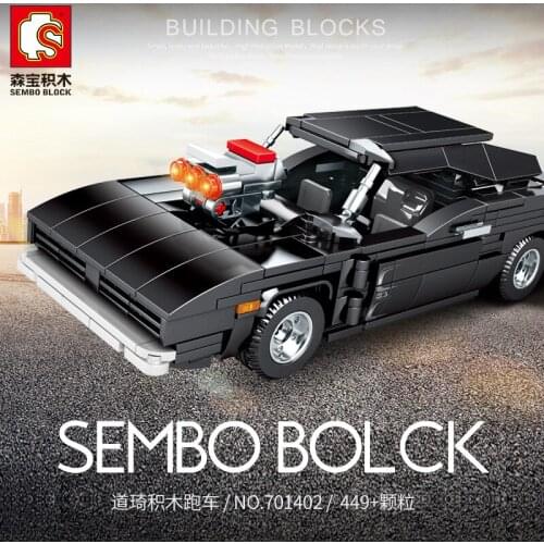 Cars Ornaments Technoical Super Car Sports Cars plastic Building Blocks Educational Childs Gifts High-Tech Model Toys 449 PCS