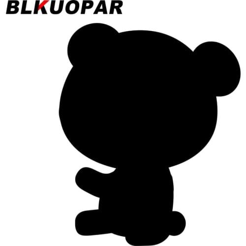 BLKUOPAR for Bear Animal Panda Car Stickers Cute Creative Decals Windshield Air Conditioner Decor Car Door Protector