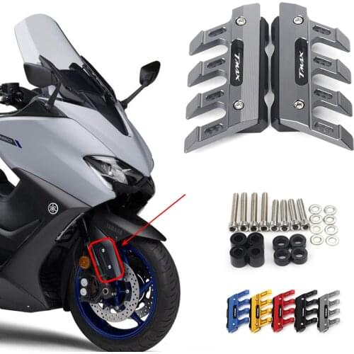 For Yamaha TMAX 560 530 500 300 Motorcycle CNC accessories mudguard side protection block front fender side anti-fall slider