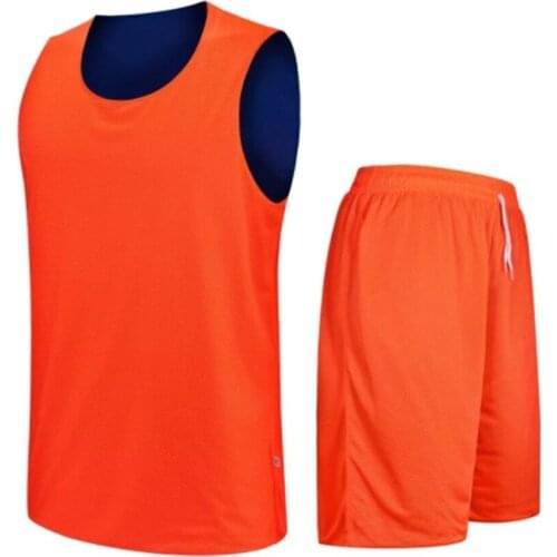 Double Sided 2021 Custom Basketball Uniforms Sets Men College Basketball Jerseys Suits Shorts Professional Kids Basketball Jerse