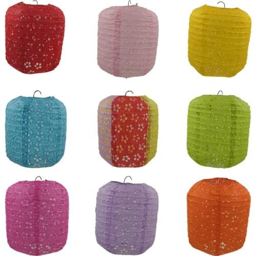 15cm 20cm Ellipse Chinese Hollow out Paper Lanterns Wedding Lanterns Paper Lampshade Holiday Party Supplies Children DIY Lantern