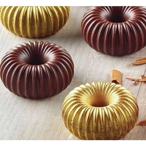 6 Cavity Cake Mould For Выпечки Силиконовые 3D Украшения Торта Формы Для Выпечки Для Шифоновых Муссов Кондитерские Десертные Фор