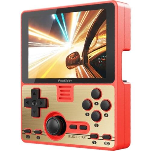 Powkiddy RGB20 Handheld Game Console Open Source Linux RK3326 Game Player Built-in 4000 Games 3.5inch WiFi Game Console 3000mAh