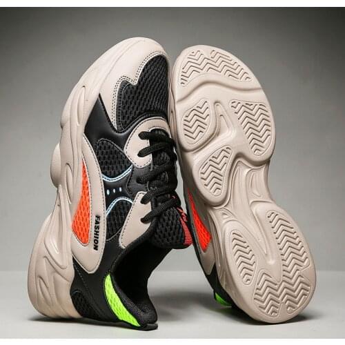Sports casual shoes Mens shoes Lightweight running shoes Men Casual Shoes Fashion Sneakers Breathable Men Shoes