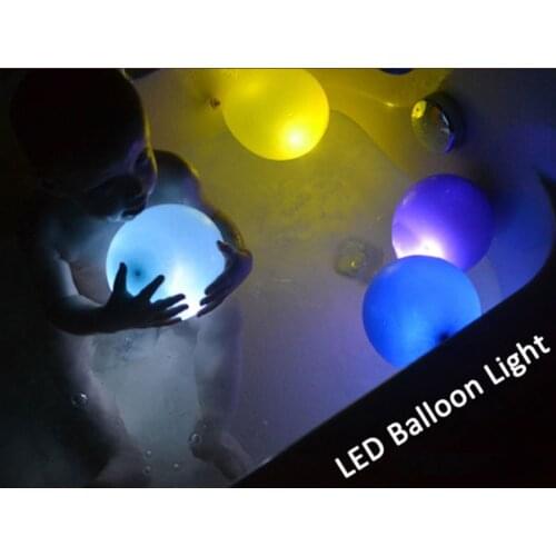 50 pieces/lot Battery Powered Mini led balloon Lights Rushed Real Wedding Favors And Kid 's birthday Creative Gifts Decoration