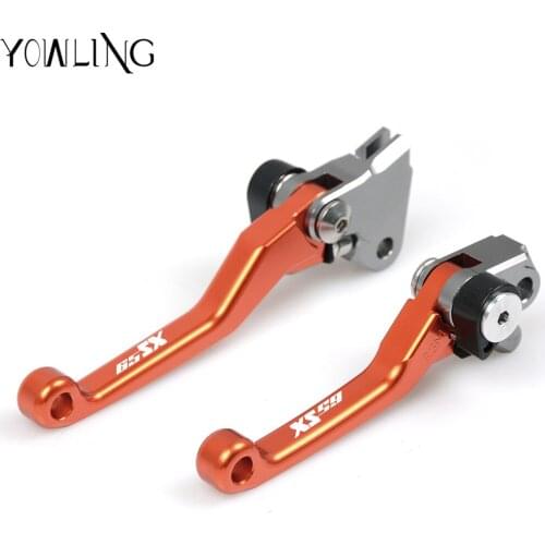 Motocross Dirt bike Pit bike CNC Pivot Foldable Clutch Brake Lever For 65SX 2004 2005 2006 2007 2008 2009 2010 2011