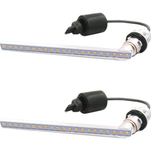 Flashing Flowing Blinker For Alphard Valve Vellfire 30 Series Previous Term Noah Esquire Turn Signal Lights/DRL