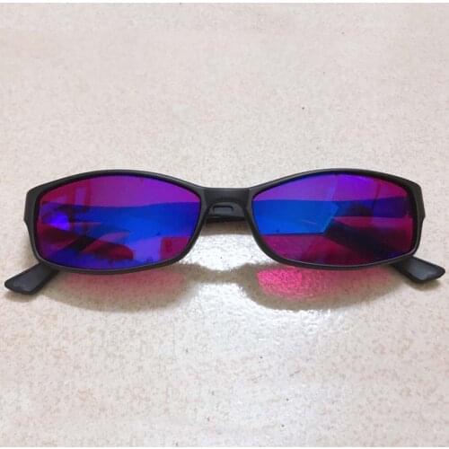 Colorblind Glasses Blue Reflective Film Correction Lens For Women Men Color-blindness Drivers license Eyeglasses