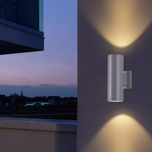 Black gray up down outdoor wall light 6W 10W 20W 30W 36W porch garden waterproof home lighting outdoor ZBW0015